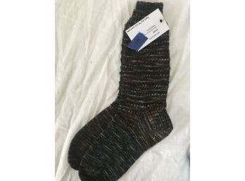 Handmade Knit Artisan Socks