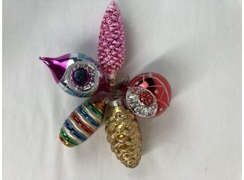 Colorful Assortment Of Glass Ornaments