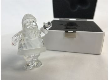 Cute & Collectible Swarovski Austrian Silver Crystal Santa