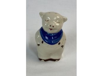 Vintage Porcelain Pig Pepper Shaker