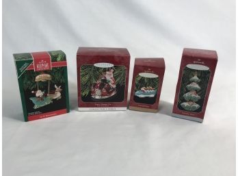Vintage Christmas & Santa Group Of Hallmark Keepsake Ornaments