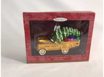 Hallmark Keepsake Ornament- 1955 Murray Dump Truck- Kiddie Car Classics