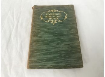 The Emerson Birthday Book By Huntington Smith