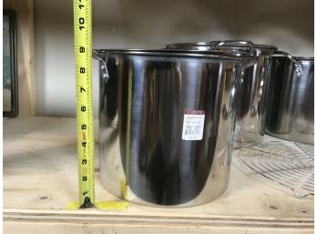 Large Assortment Of Near New/new Foleys Brand Cooking Pots With Lids