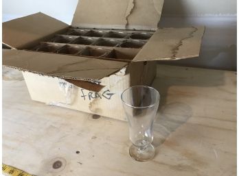 Box Of Fluted Glasses