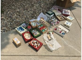 Assortment Of Vintage And Collectible Christmas Ornaments