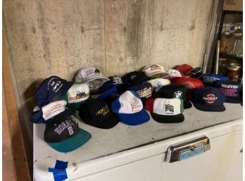 Huge Collection Of Vintage Baseball Hats