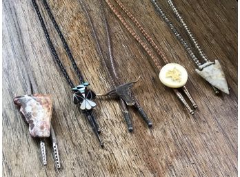 Collection Of Vintage Bolo Ties