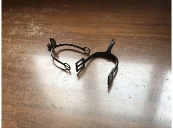 2 Miss Matched Antique Spurs Brackets Without Spurs
