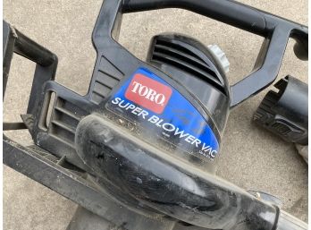 Toro Brand Super Blower/vac Lawn Tool