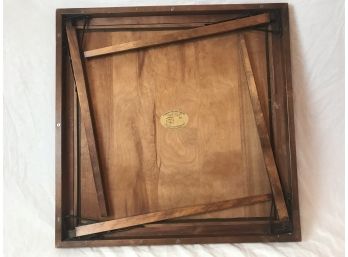 Antique Carron Wooden Folding Table