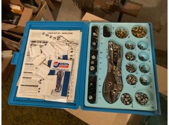Really Handy Gromit Clinch Fast Kit With Instructions And Array Of Grommets