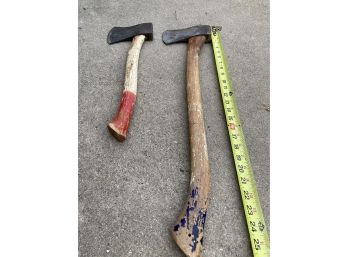 Vintage Hatchet And Axe