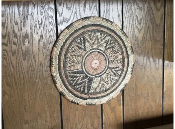 Vintage Hand Weaved Wall Art Circle