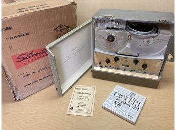 Silvertone Brand Vintage Real To Reel In Original Box