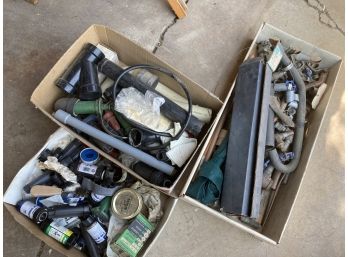 Large Lot Of Miscellaneous Plumbing Pieces