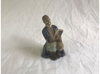 Unique Vintage Chinese Made Detailed Porcelain Figurine