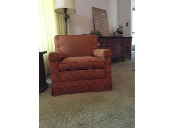 Vintage Orange Lounge Chair