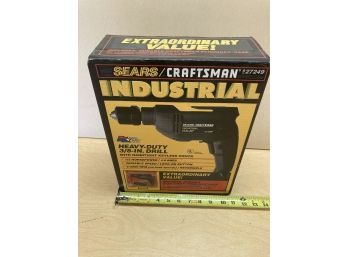Craftsman Brand Industrial Heavy Duty Corded Drill