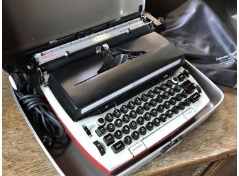 Huge Sears Brand Sears Best Medalist Power 12 Electric Typewriter With Carrying Case