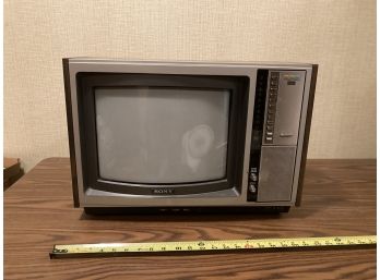 Vintage Sony Color Triniton TV