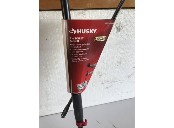 Husky Brand 3 Foot Toilet Auger