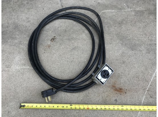 Black Cord With Plug