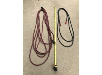 Two Heavy Duty Extension Cords
