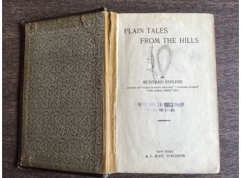 Plain Tales From The Hills Antique Book