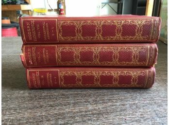 Antique Collection Of Books Titled Modern Eloquence, Multi Volume (see Photos)