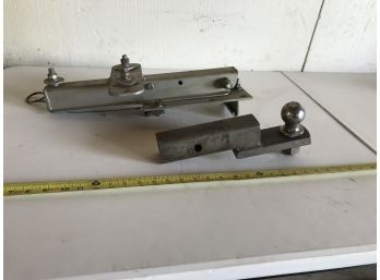 Trailer Hitch And Ball With Trailer Hitch Receiver Mount