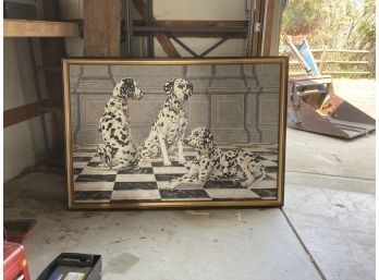 Huge Dalmatian Framed Art