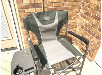 Nice Timber Ridge Brand Portable Lawn Chair With Handy Attached Side Table