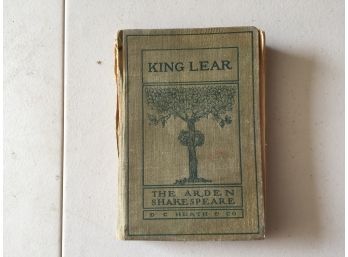 King Lear Antique Book