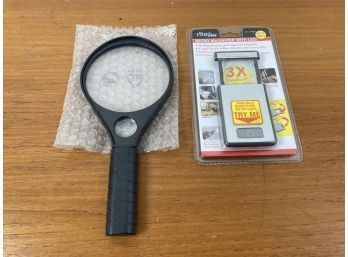 Search Magnifying Glass And LED Assisted Magnifying Glass In Original Package