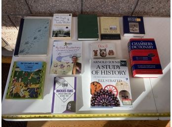 Fun Collection Of Books Featuring Colorado Rockies & Baseball Book, History, A Book About Dogs & More