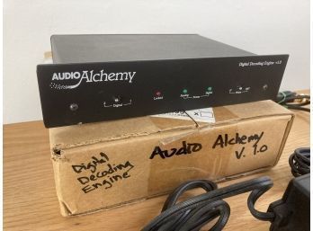 Audio Alchemy Digital Decoding Engine V1.0