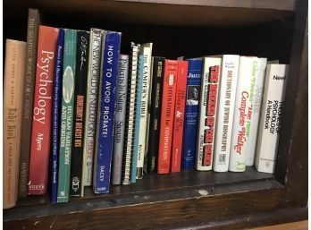 Collection Of Books From Psychology To Doonesbury's Greatest Hits, The Campers Bible To Patterns In Nature