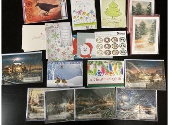 Nice Assortment Of Unused Christmas And Holiday Greeting Cards
