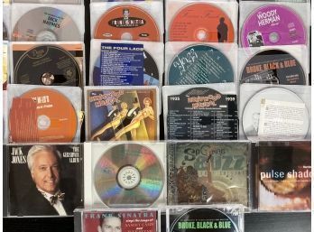 Great Collection Of CDs Ranging From Jazz And Blues To Classical Through Contemporary