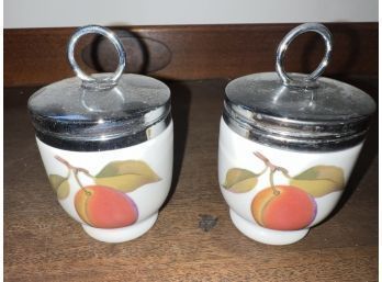 Vintage Royal Worcester Porcelain Egg Cups