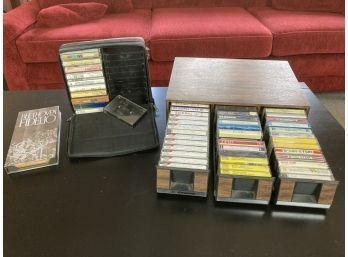 Collection Of Cassette Tapes Featuring Beethoven Box Set In Original Case