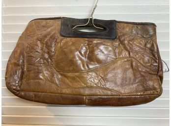 Vintage Leather Clutch