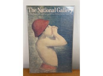 The London National Gallery Poster In Plexiglass Frame
