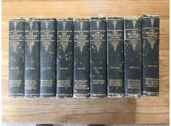 Delphian Course 9 Out Of 10- Almost Complete 1913 Volume