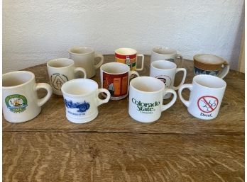 Large Lot Of Assorted Mugs