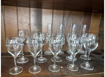 Amazing Collection Of Wine And Champagne Glassware