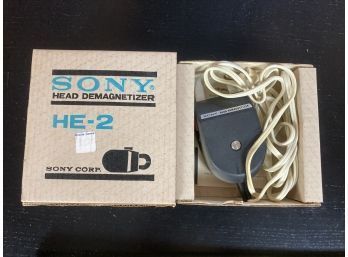 Sony Brand HE2 Head Demagnetizer For Reel-to-Reel Tape