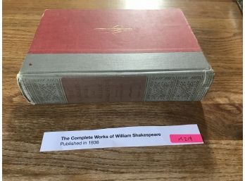 The Complete Works Of William Shakespeare Published In 1936