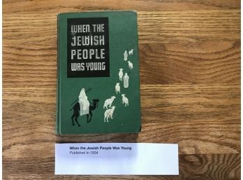 When The Jewish People Was Young Published In 1934